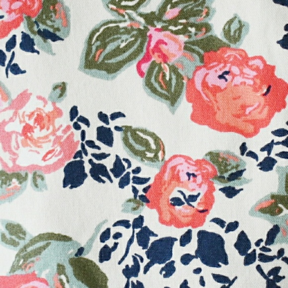 Dockers summer stretch crop Floral pants - Picture 4 of 6